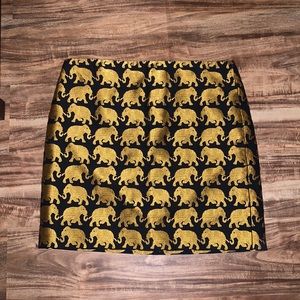 J crew elephant skirt 00